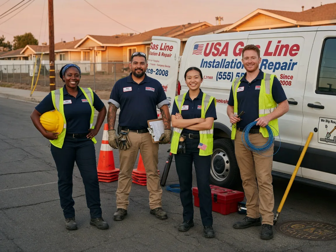 Gas Line Installation company in Witt, IL